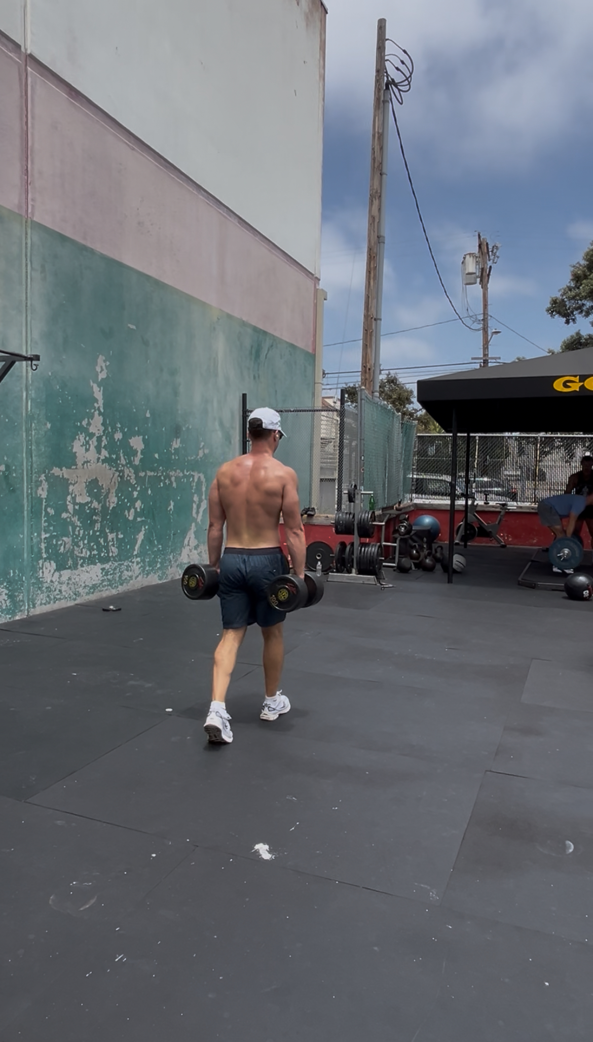 Max Palees training
